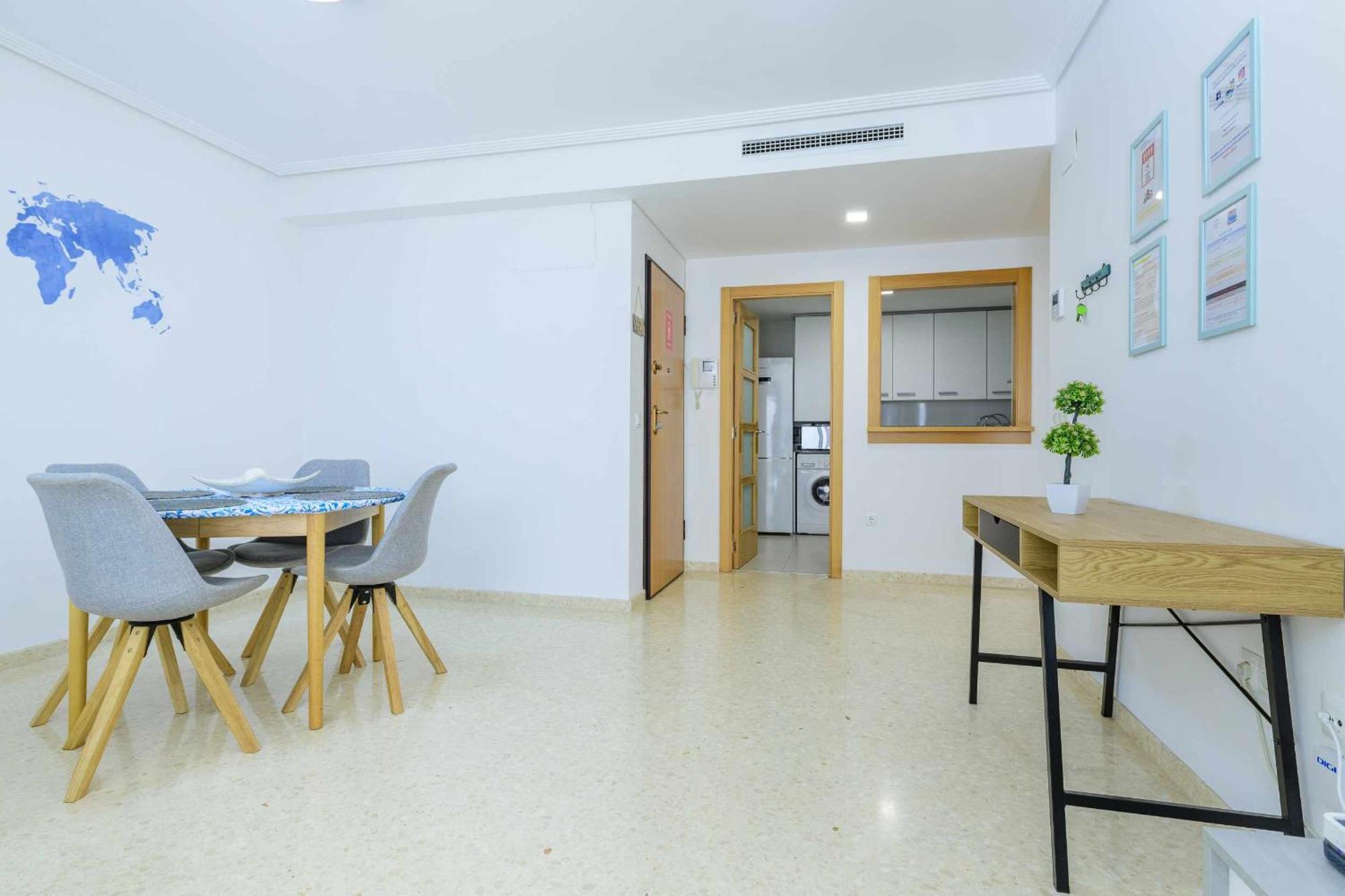 Apart Port Arenal Con Terraza Y Piscina Burriana Ngoại thất bức ảnh